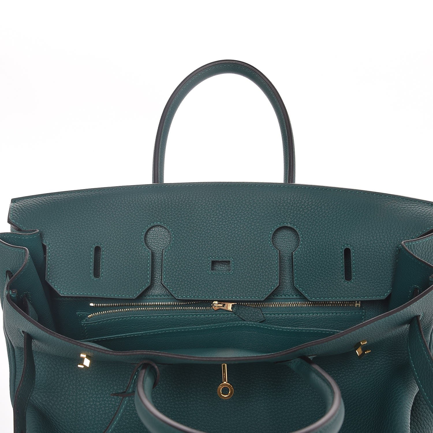 Hermes Togo Birkin 35 Malachite 6 of 31