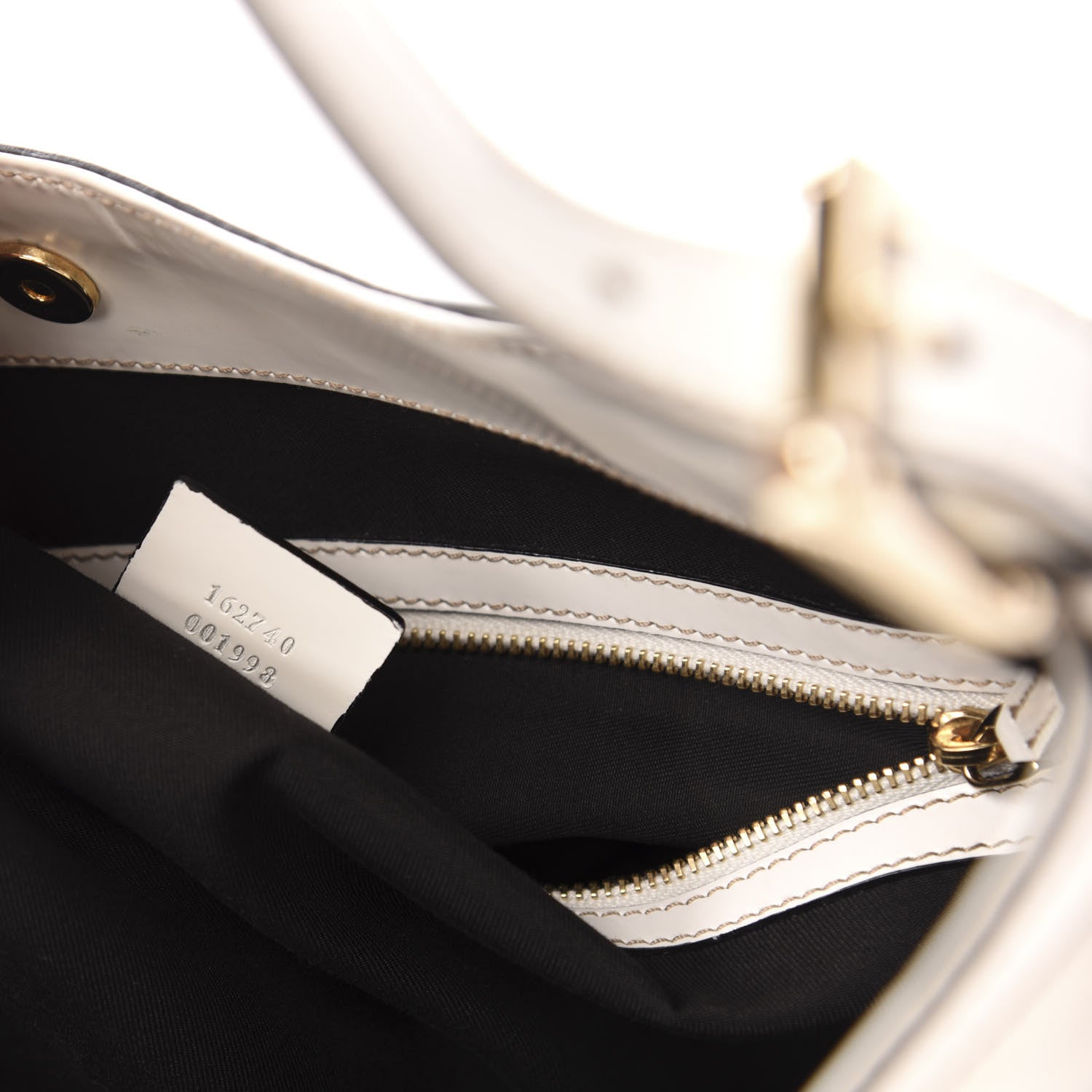 Gucci Dialux Medium Britt Shoulder Bag Off White 7 of 13