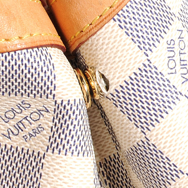 Louis Vuitton Damier Azur Hampstead MM 10 of 11