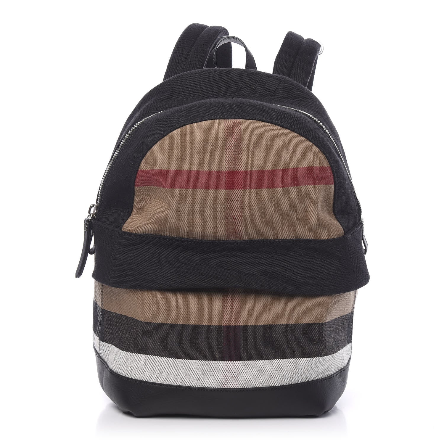 Burberry Jute Calfskin Mega Check Children's Backpack 1 of 10