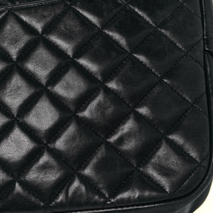 Chanel Lambskin Quilted Shoulder Bag Black 19 of 19