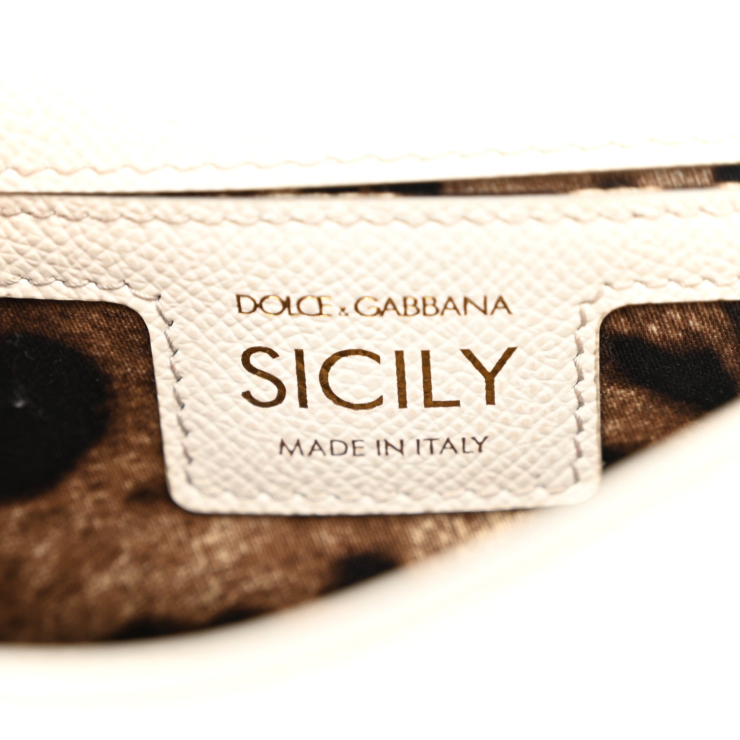 Dolce & Gabbana DOLCE GABBANA Dauphine Mini Miss Sicily Bag White 6 of 9