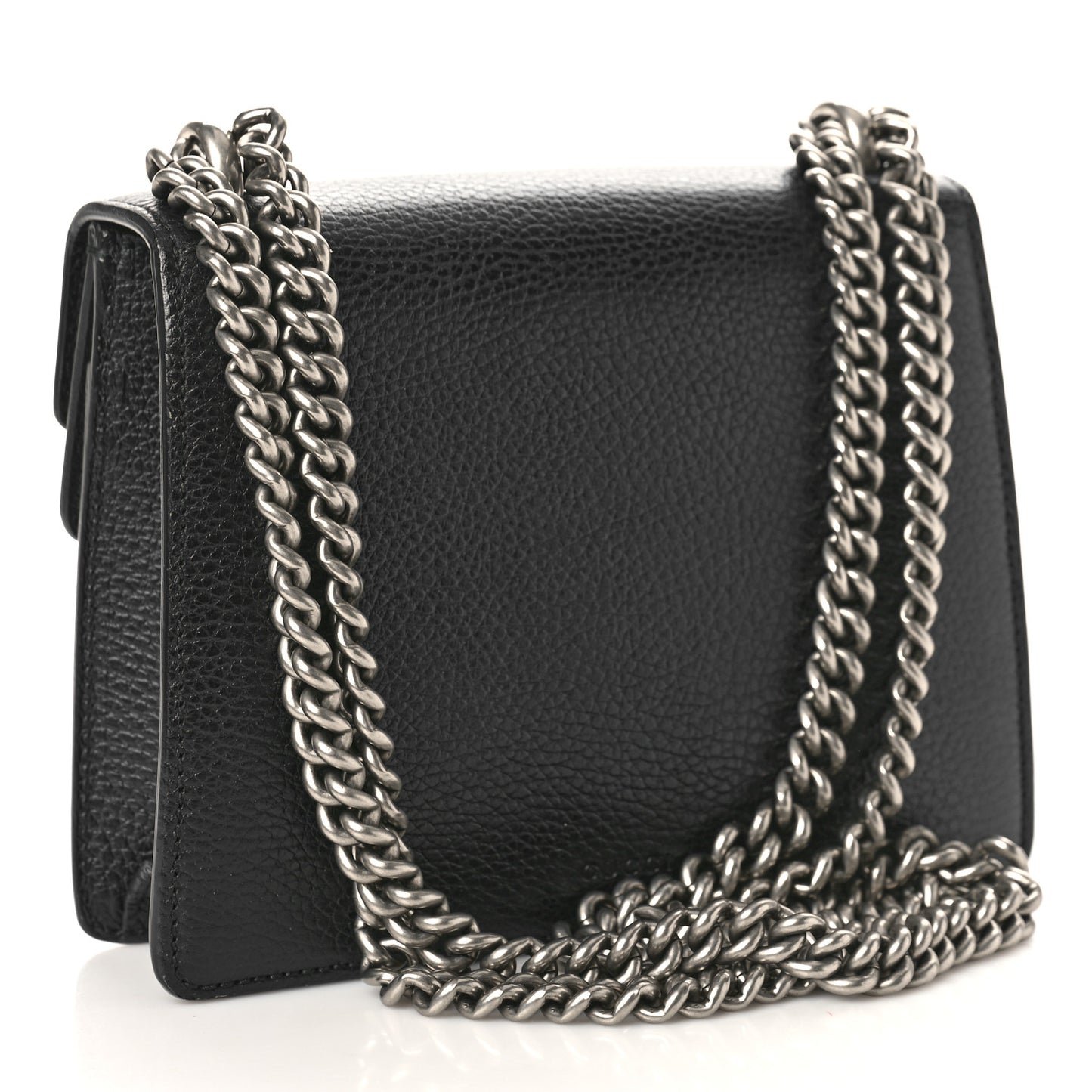 Calfskin Mini Dionysus Shoulder Bag Black