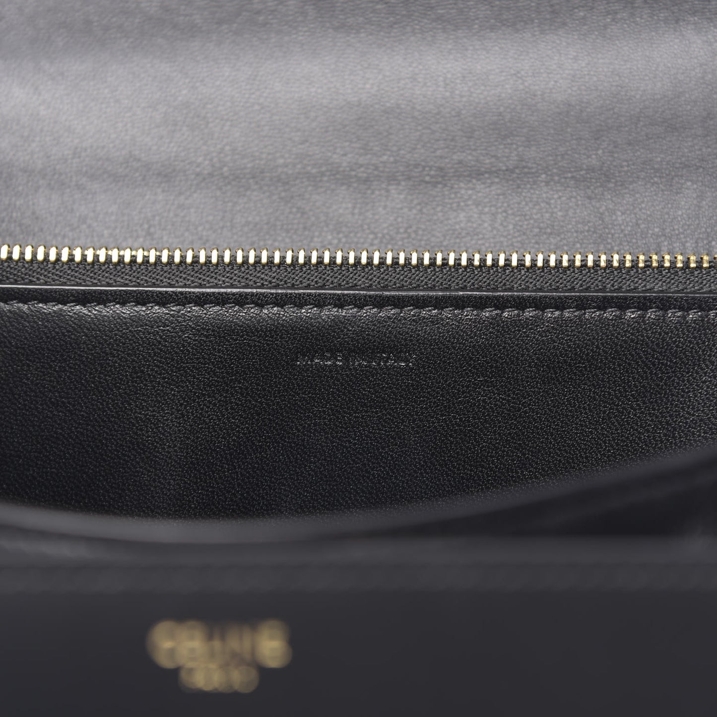 Box Calfskin Medium Classic Box Flap Bag Black