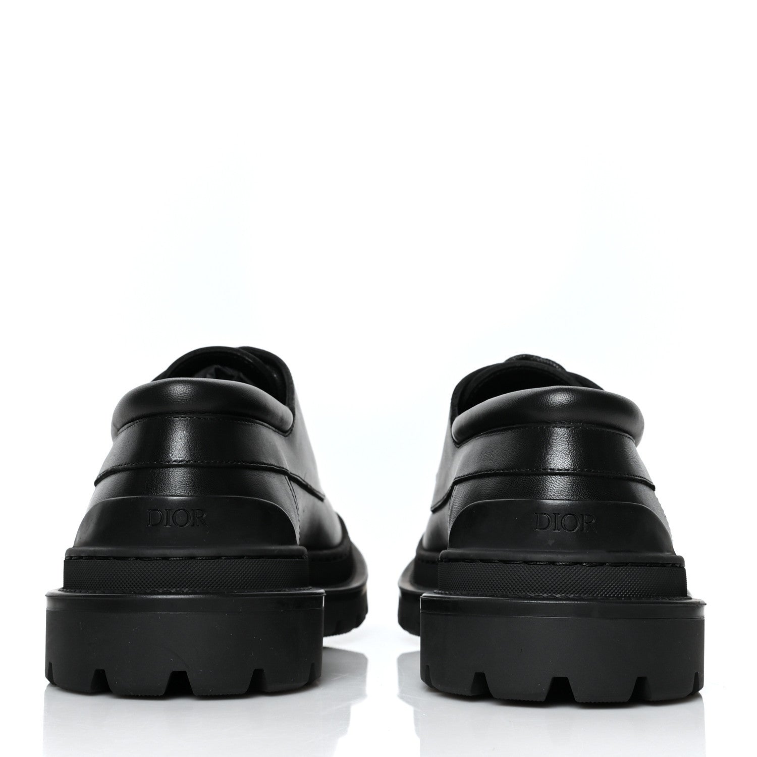 Christian Dior Nubuck Calfskin Oblique Explorer Boat Shoe 40 Black Beige 5 of 8