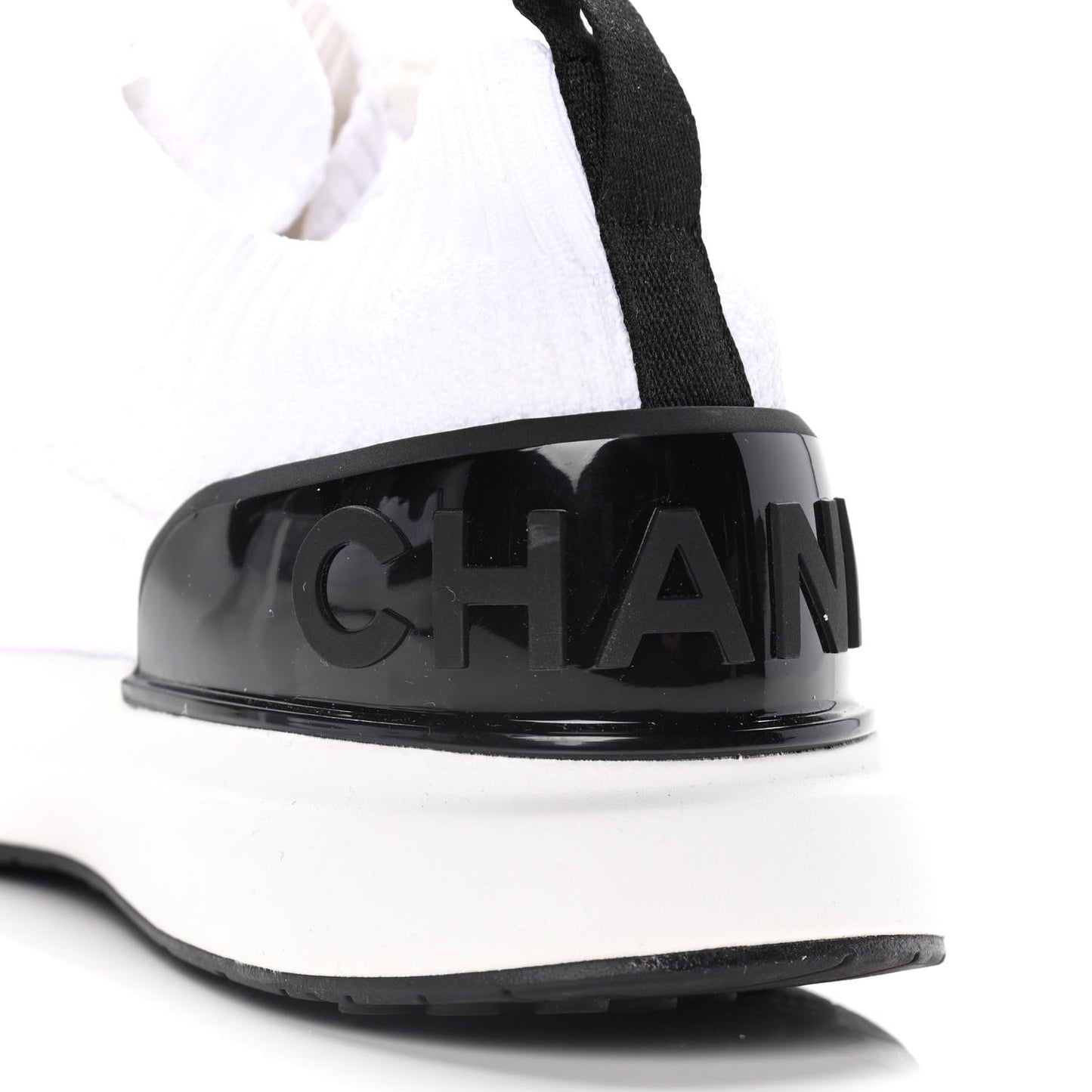Fabric Logo Sneakers 39 White