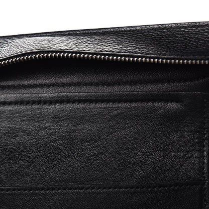 Celine Drummed Calfskin Suede Large Trapeze Black 10 of 16