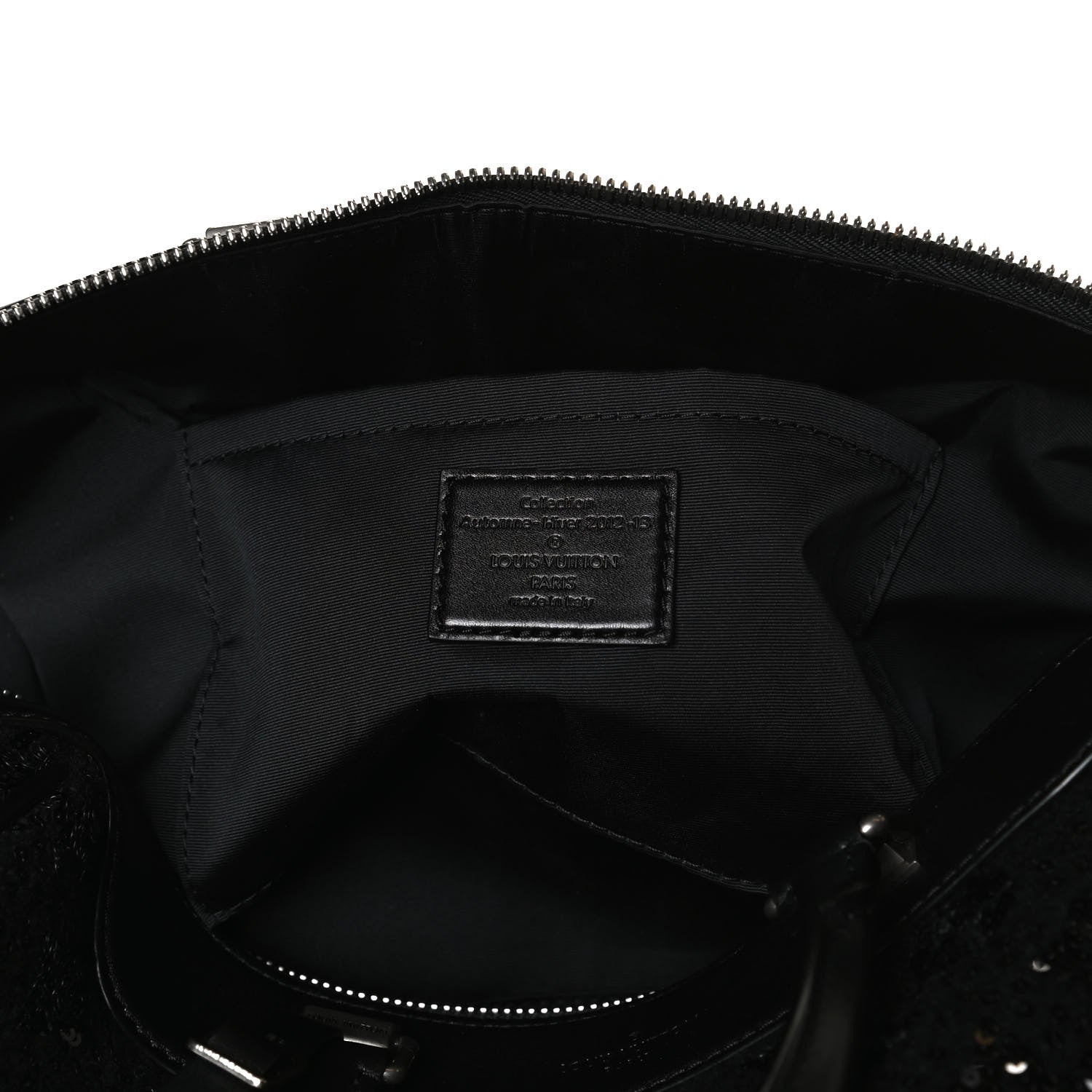 Louis Vuitton Sequin Monogram Sunshine Express Speedy Black 6 of 12