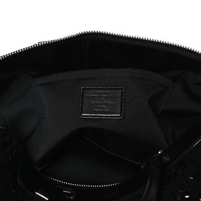 Louis Vuitton Sequin Monogram Sunshine Express Speedy Black 6 of 12