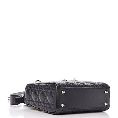 Christian Dior Lambskin Cannage Small My Lady Dior Indigo Blue 4 of 9