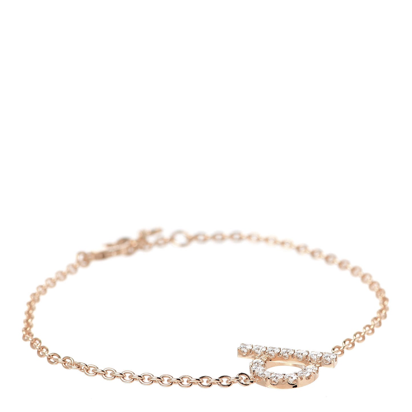 18K Rose Gold Diamond Finesse Bracelet ST
