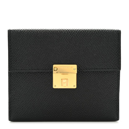 Hermes Epsom Clic Mini Card Holder Black 1 of 8