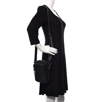 Chanel Calfskin Business Trip Vertical Camera Case Black 1 of 15