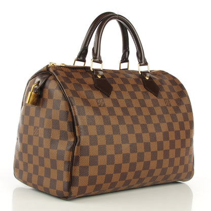 Louis Vuitton Damier Ebene Speedy 30 3 of 7