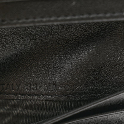 Christian Dior Lambskin Cannage Mini Lady Dior Wallet Black 7 of 9