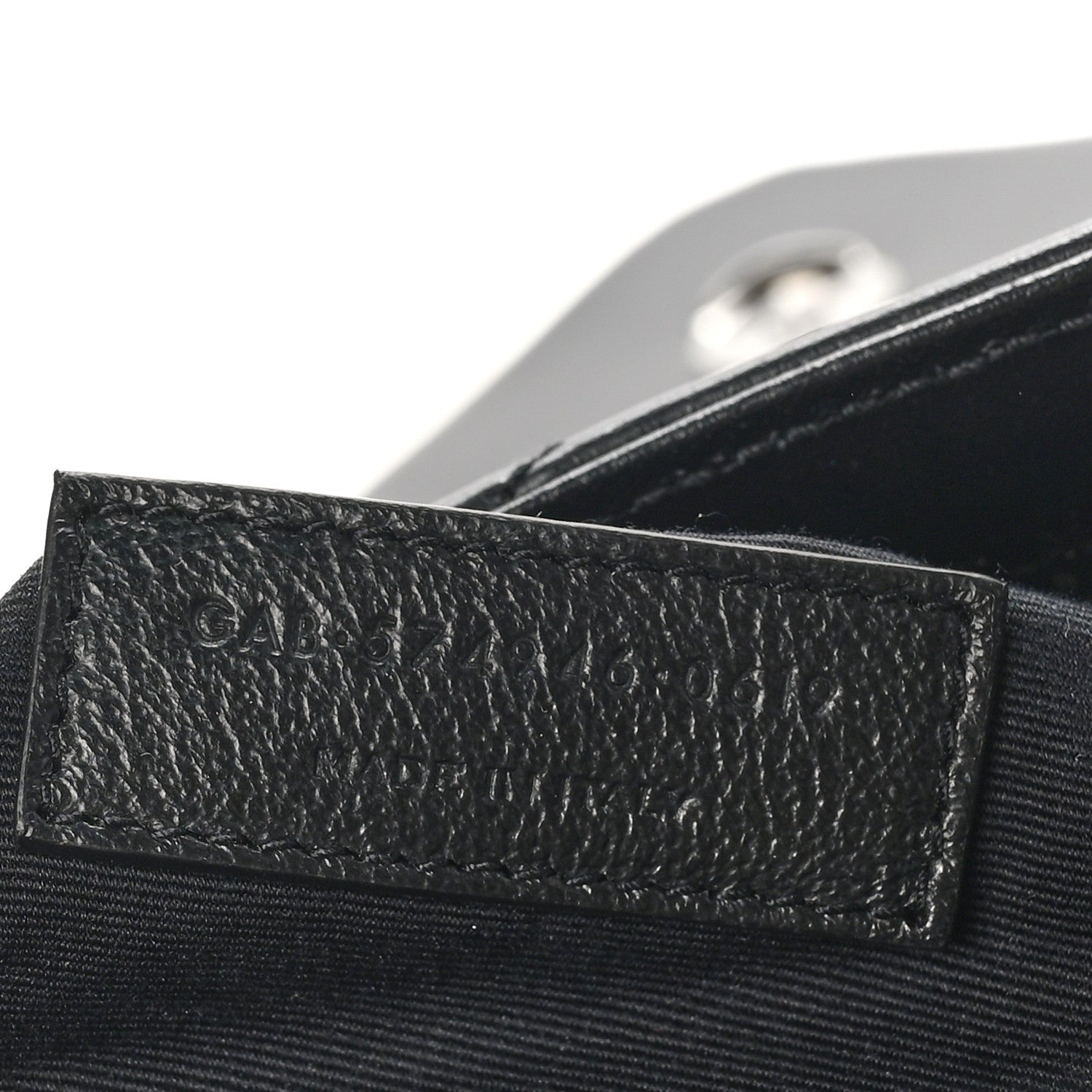 Saint Laurent Calfskin Y Quilted Monogram Monochrome Medium Loulou Chain Satchel Black 7 of 10