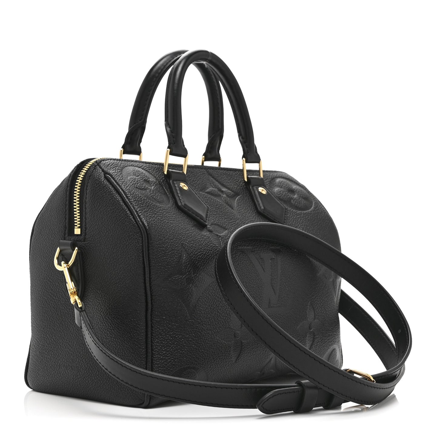 Empreinte Monogram Giant Speedy Bandouliere 25 Black