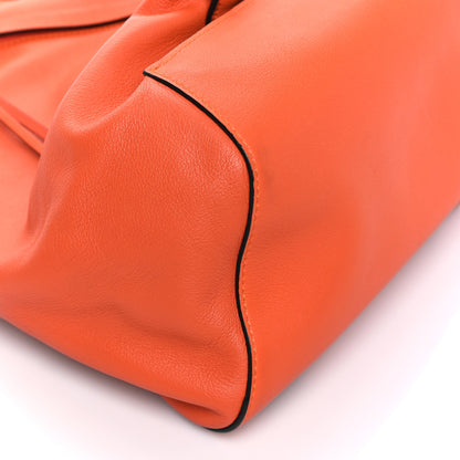 Loewe Soft Grained Calfskin Anton Sling Pumpkin 9 of 10