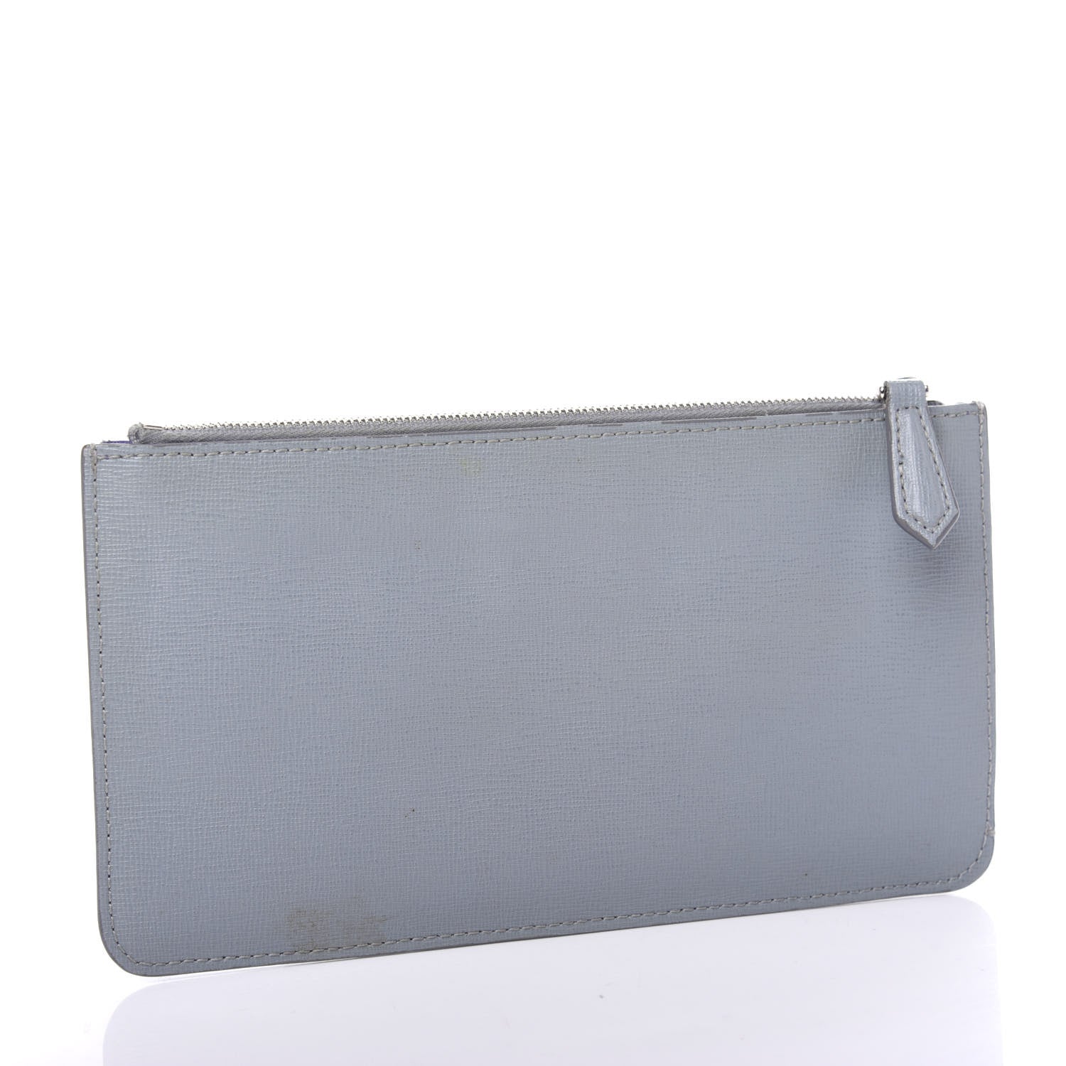 Fendi Vitello Elite Studded Hypnoteyes Zip Pouch Polvere Multicolor 3 of 7