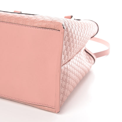 Gucci Soft Microguccissima Medium Tote Soft Pink 6 of 12