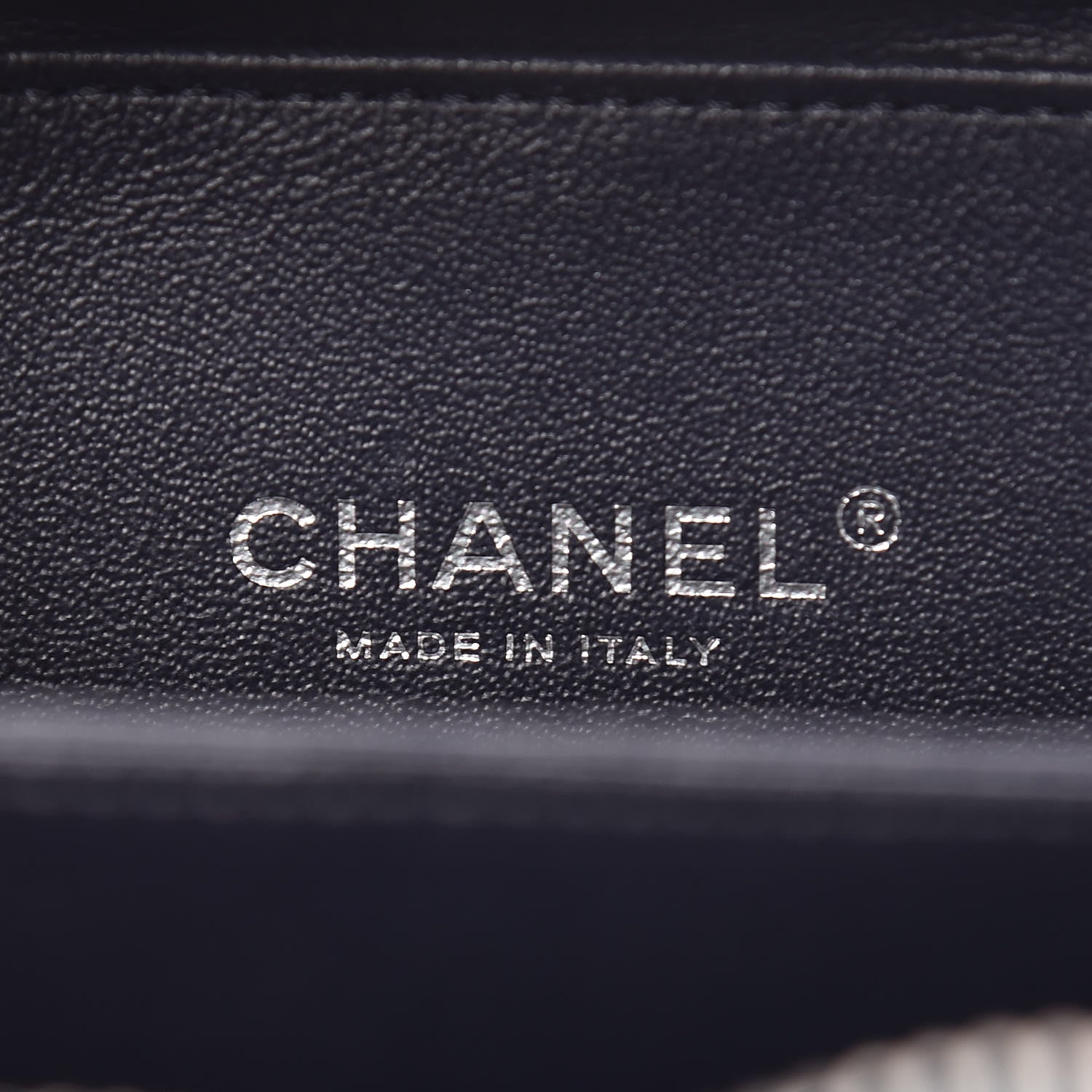 Chanel Iridescent Caviar Quilted Small CC Filigree Vanity Case Dark Turquoise 8 of 11