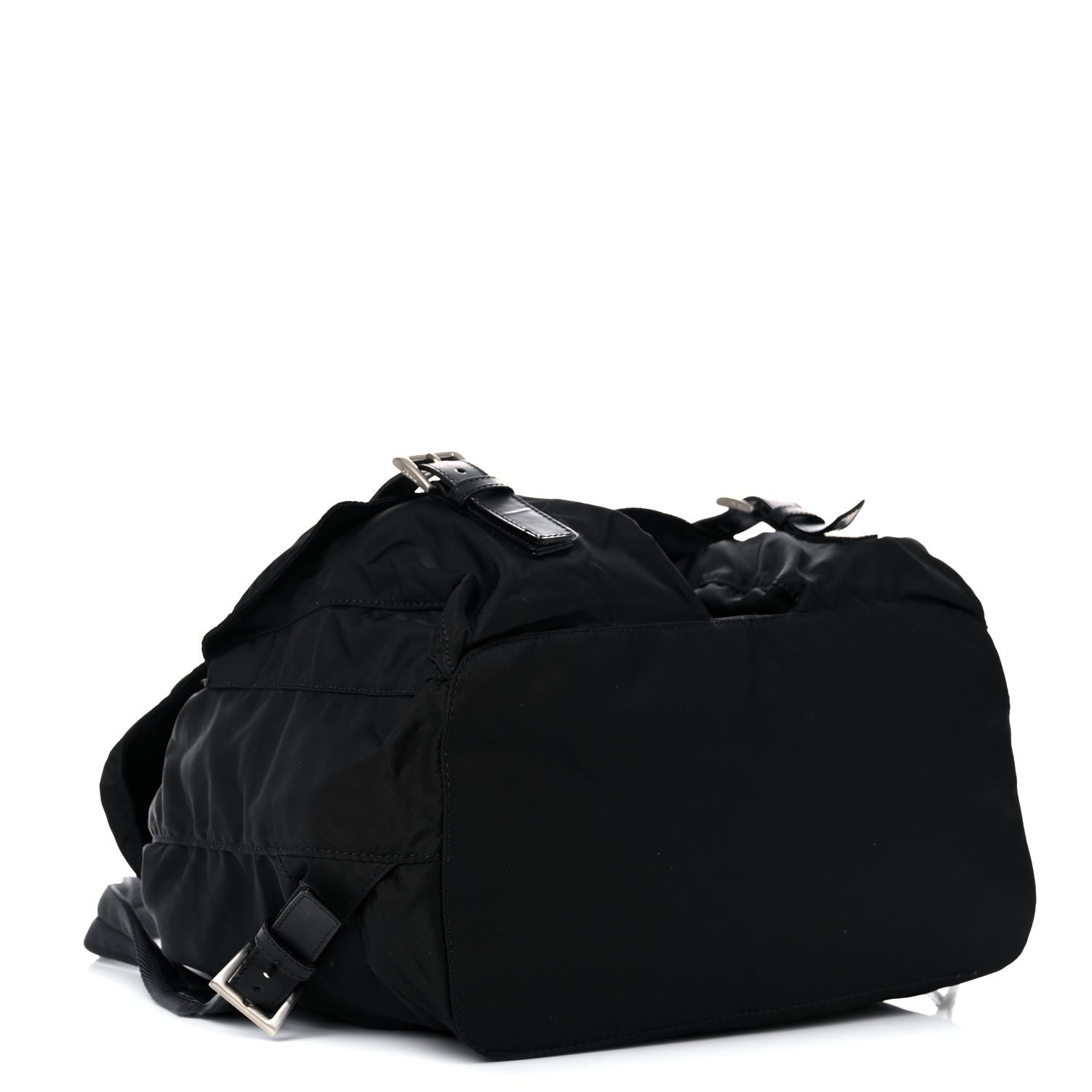 Prada Nylon Vela Medium Backpack Black 4 of 14