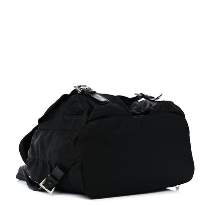 Prada Nylon Vela Medium Backpack Black 4 of 14