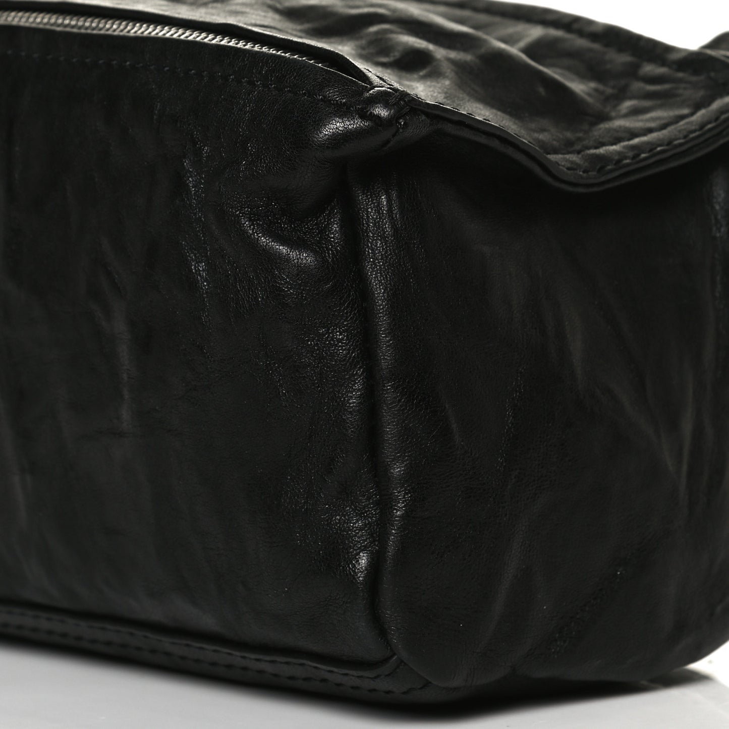 Sugar Goatskin Mini Pandora Black
