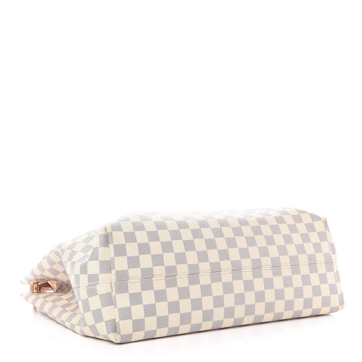 Louis Vuitton Damier Azur Graceful MM Rose Ballerine 4 of 15