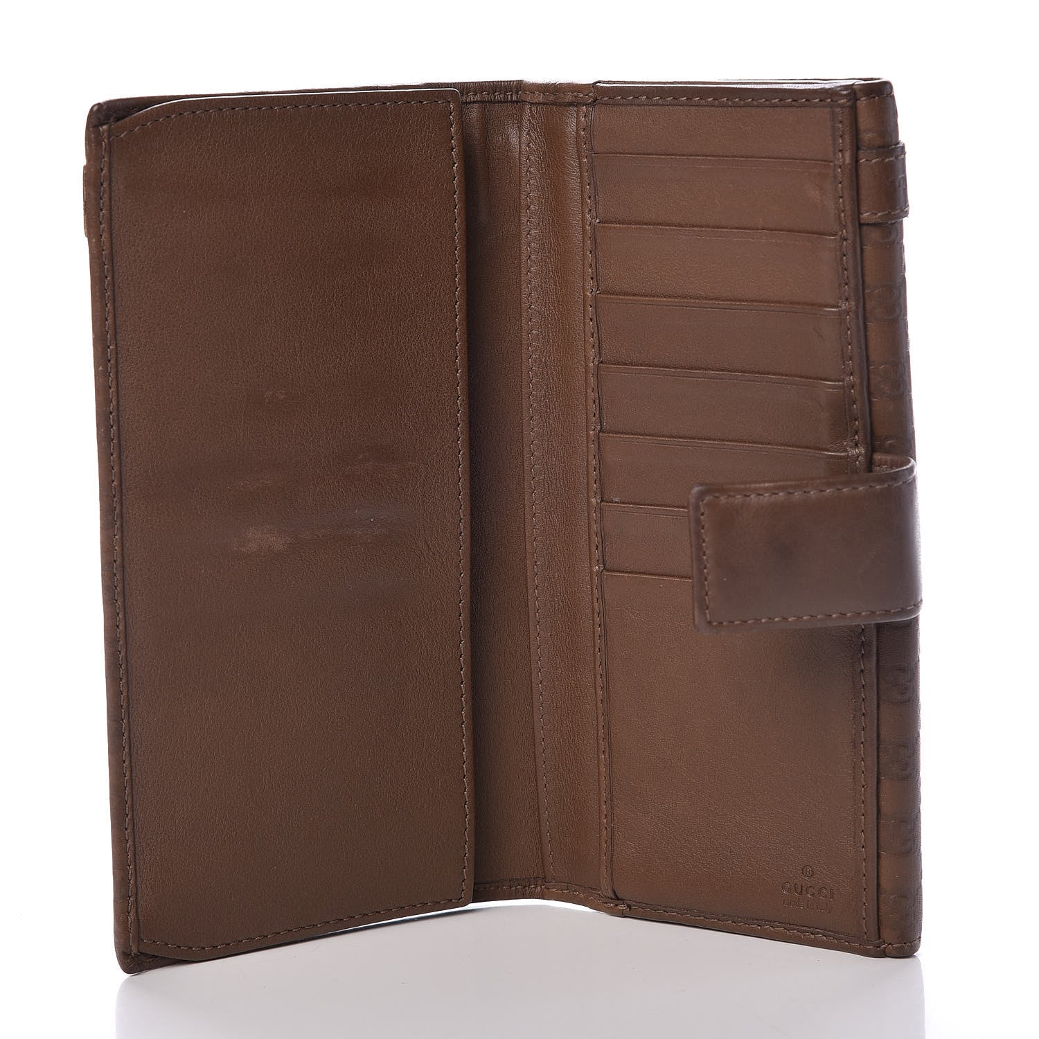 Gucci Microguccissima Nice Continental Wallet Brown 4 of 11