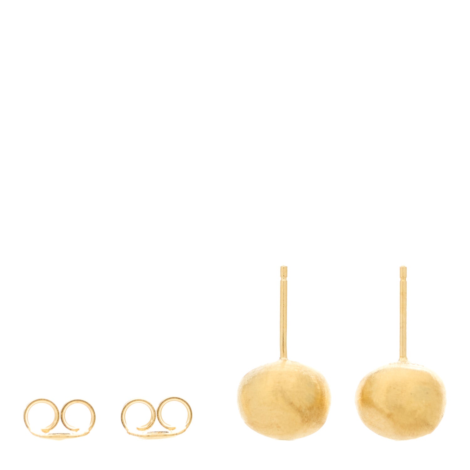 Marco Bicego 18K Yellow Gold Small Africa Stud Earrings 3 of 5
