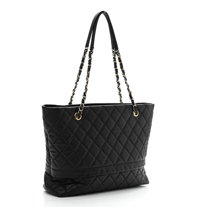 Chanel Caviar Quilted Rolled Up Tote Black 3 of 11