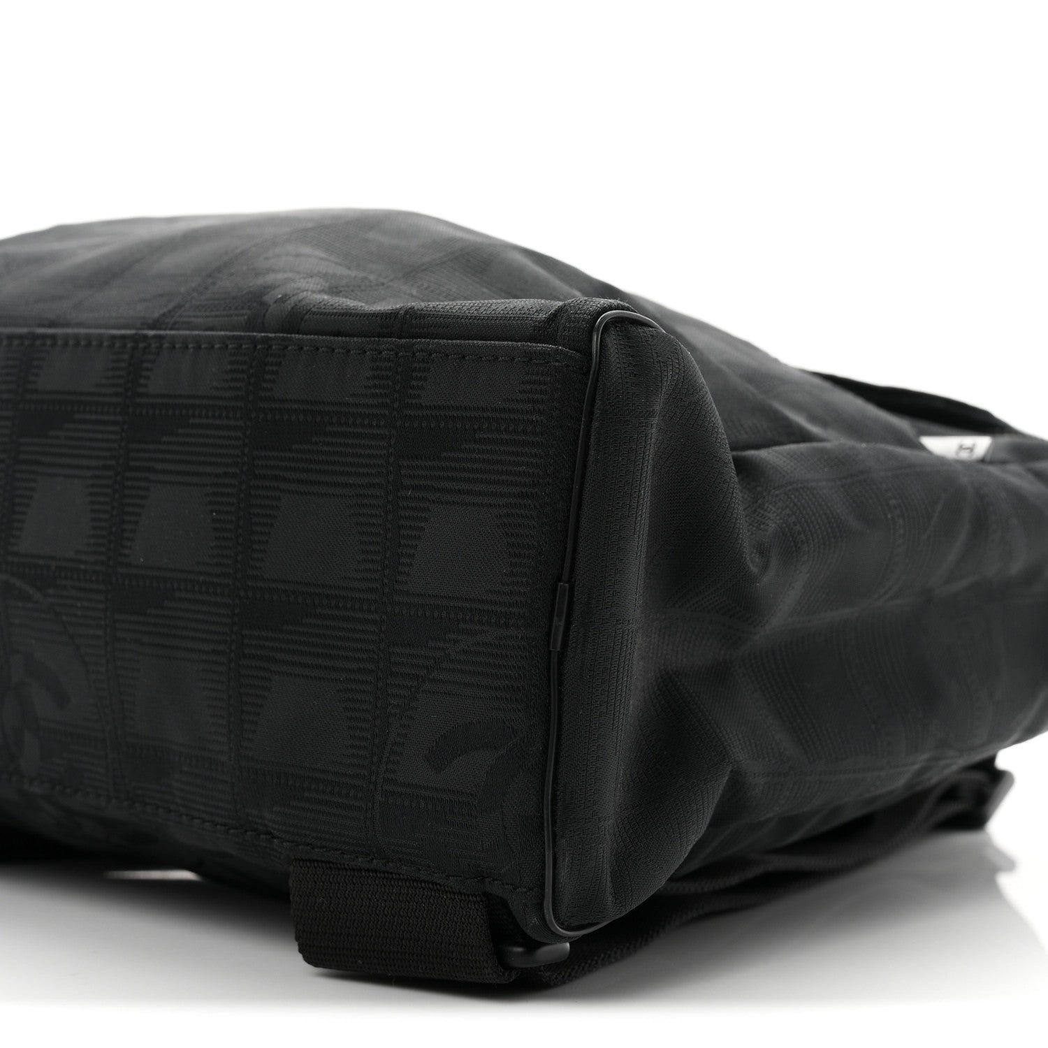 Chanel Nylon Travel Backpack Black 9 of 9
