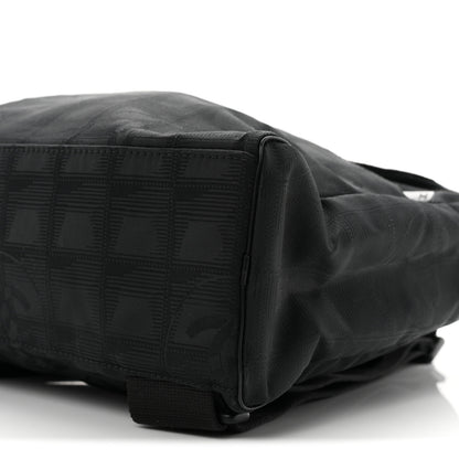 Chanel Nylon Travel Backpack Black 9 of 9