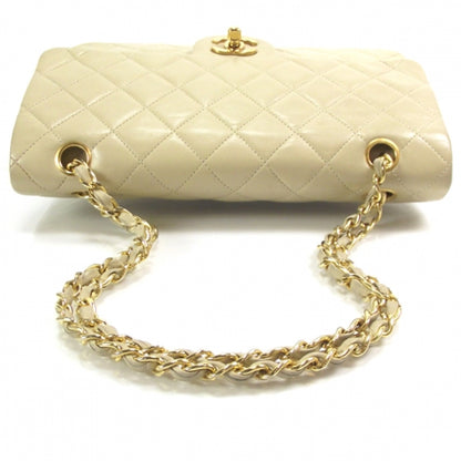 Chanel Lambskin Double Flap Light Beige 4 of 12