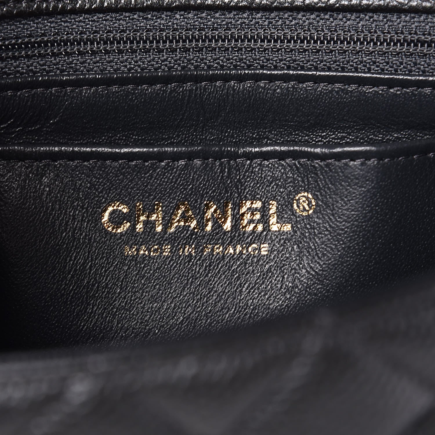 Chanel Caviar Quilted Mini Rectangular Flap Dark Grey 6 of 8