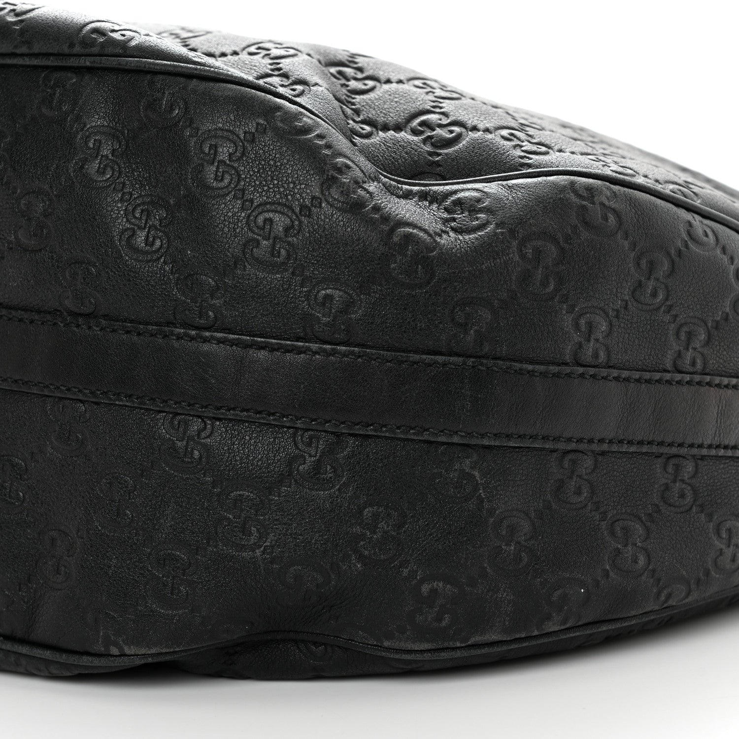 Gucci Guccissima Large GG Twins Hobo Black 10 of 10