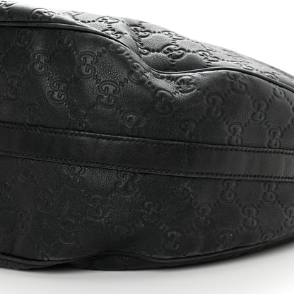 Gucci Guccissima Large GG Twins Hobo Black 10 of 10