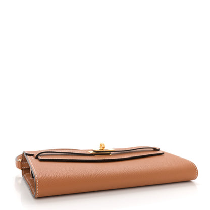 Hermes Epsom Kelly Wallet To Go Toffee 4 of 10
