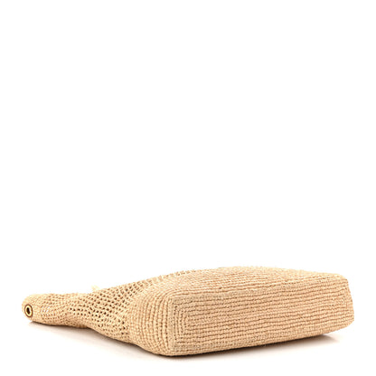 Saint Laurent Raffia Icare Shopping Tote Natural 5 of 11