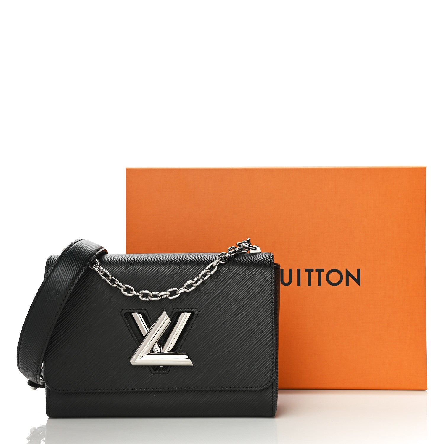 Louis Vuitton Epi Twist Shoulder Bag MM Black 11 of 11