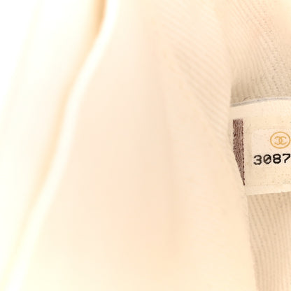 Chanel Caviar Quilted Medium Business Affinity Flap White 7 of 12