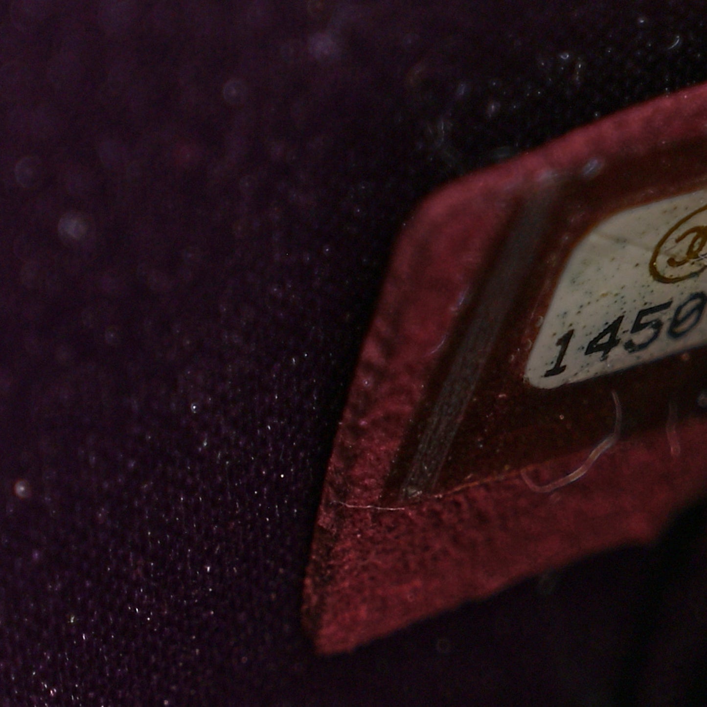 Patent Calfskin Quilted Brilliant East West Flap Clutch Purple