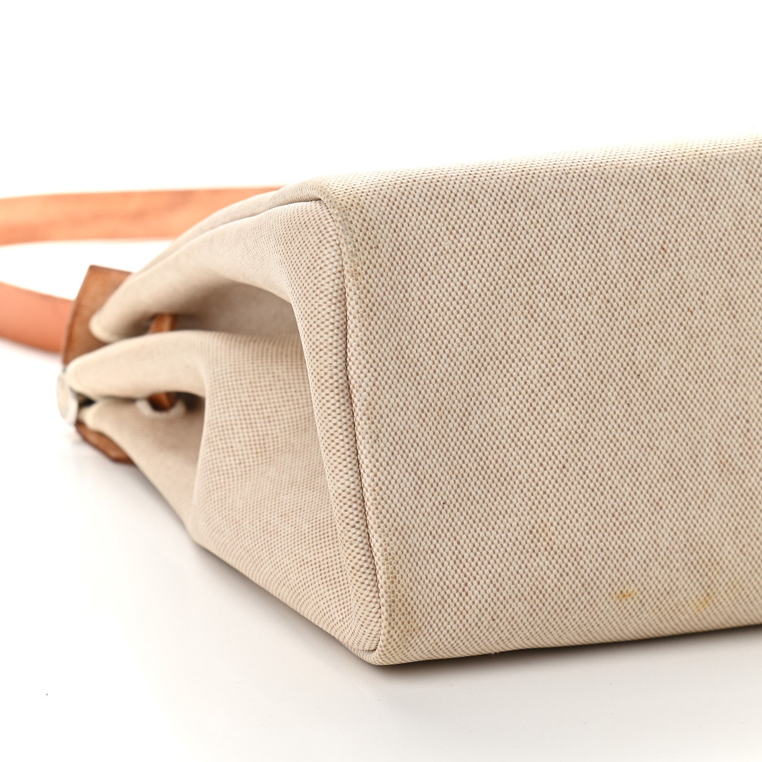 Hermes Toile Vache Calfskin Herbag 39 MM Natural 9 of 13