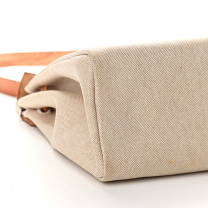 Hermes Toile Vache Calfskin Herbag 39 MM Natural 9 of 13
