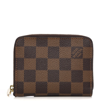 Louis Vuitton Damier Ebene Zippy Coin Purse 1 of 8