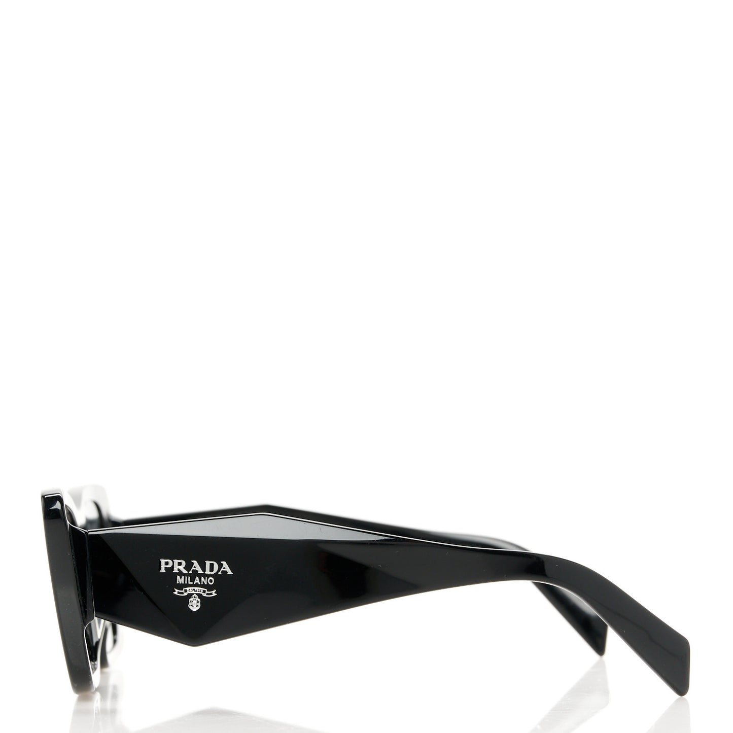 Acetate Symbole Sunglasses SPR 08Y Black