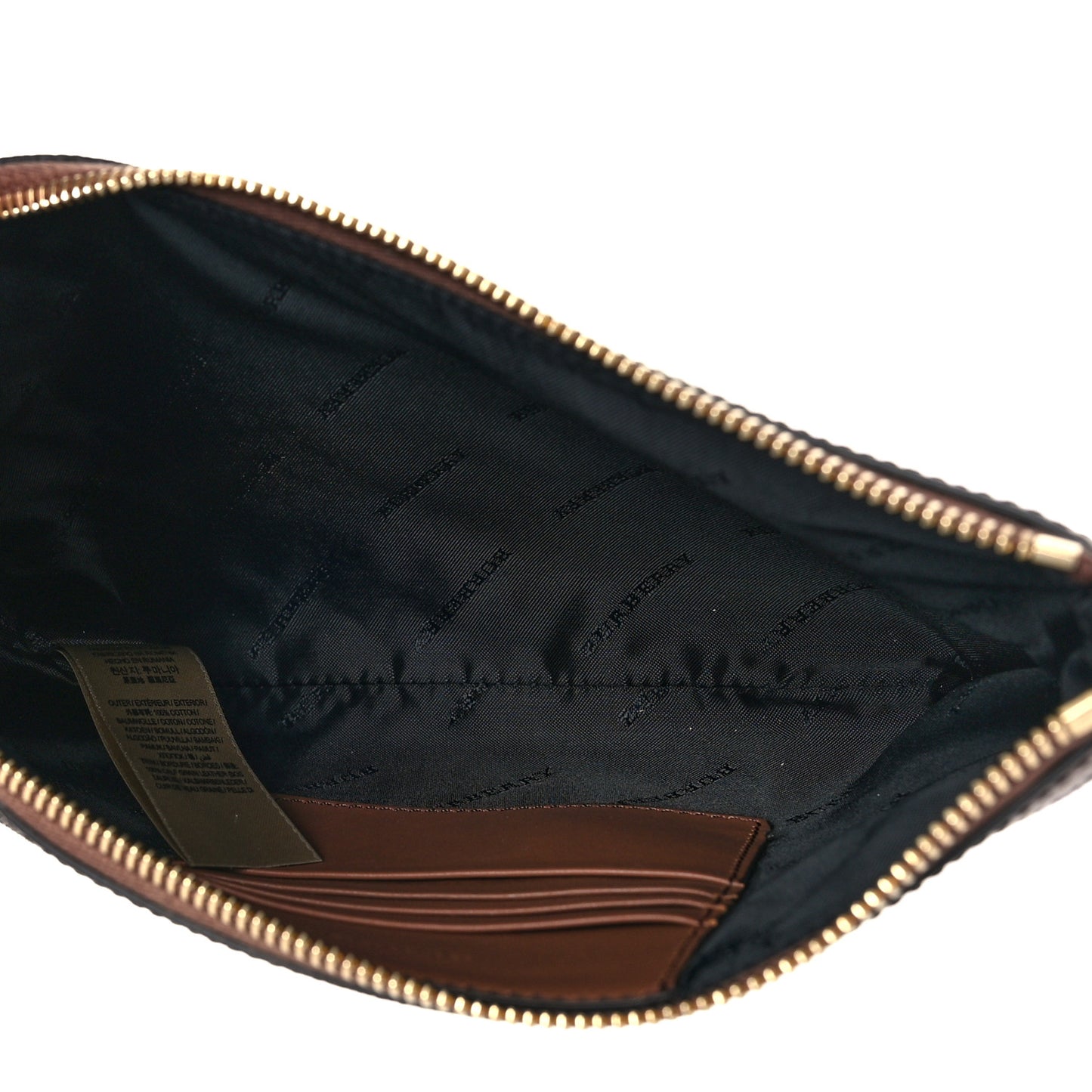 House Check Derby Peyton Crossbody Clutch Bag Tan