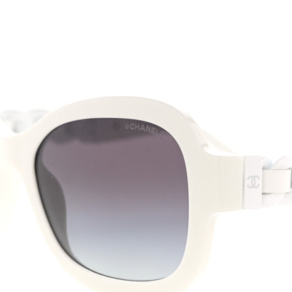 Chanel Acetate Chain Sunglasses 5465-Q White 7 of 10