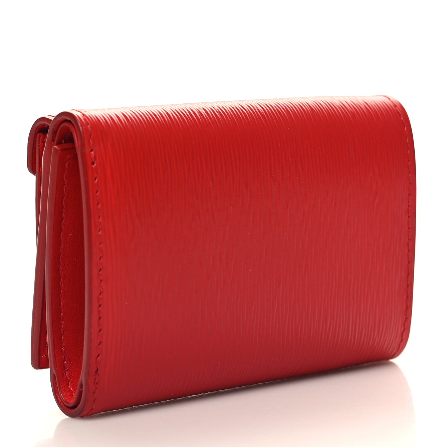 Vitello Move Triangle Tri-Fold Compact Wallet Lacca